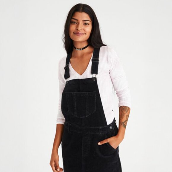 AE Soft & Sexy Ribbed Long Sleeve Favorite T-Shirt - sz Medium - Picture 4 of 10